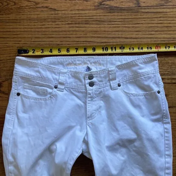 Abercrombie & Fitch 100% Cotton Mid-Rise Five Pocket Straight Leg Jeans Size 4 - Picture 8 of 12